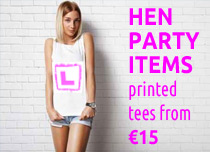 hen party t shirts